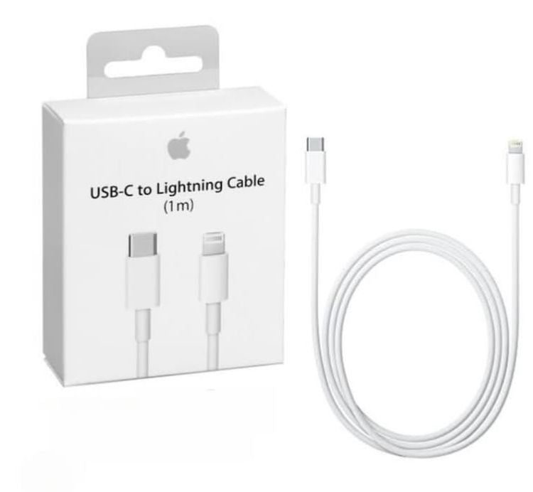 Cable de carga rápida para iPhone (Lightning / USB‑C)