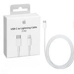 Cable de carga rápida para iPhone (Lightning / USB‑C)