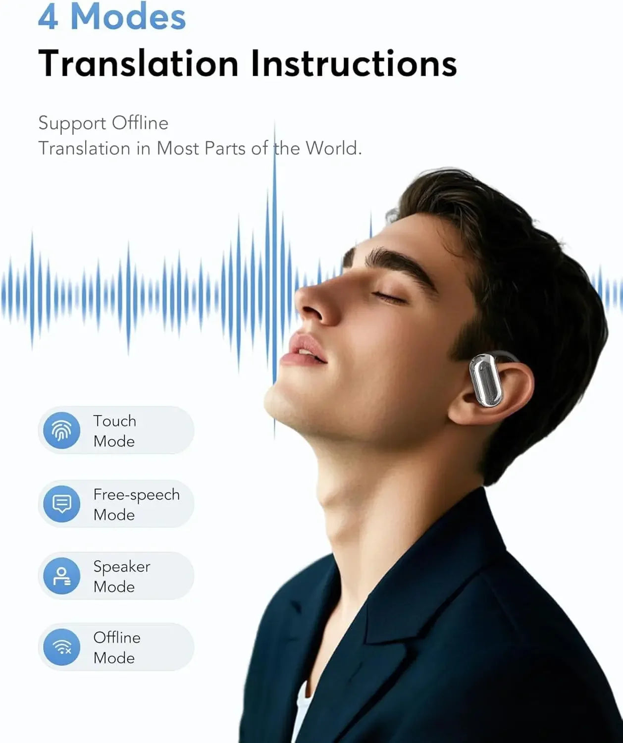 Auriculares de traducción en tiempo real